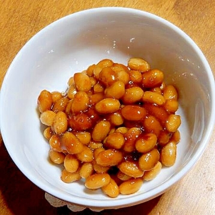 5分!?煮大豆で❤味噌ピー風おつまみ♪(お弁当も)